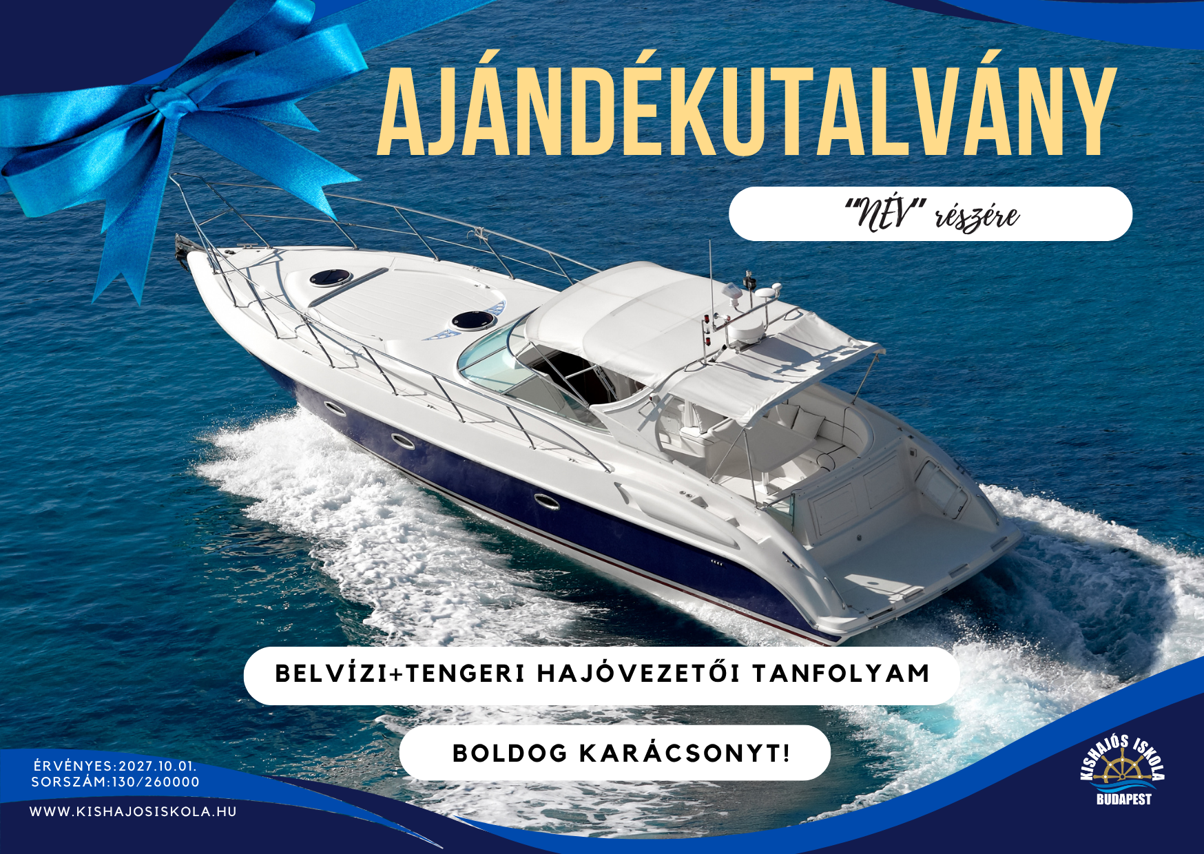 Ajándékutalvány minta karácsony